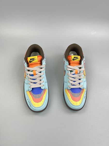 Nike Dunk Low 2024男女生板鞋系列經典百搭休閒運動板鞋金剛狼彩虹白彩虹藍三色