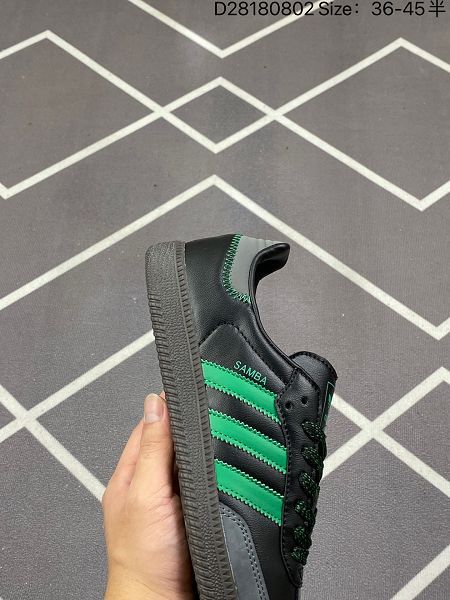 Adidas Originals Samba OG 2024新款男女生低幫休閒運動板鞋