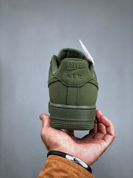 Nike Air Force 1 Low 07空軍一號低幫休閒板鞋 2024男女鞋軍綠色