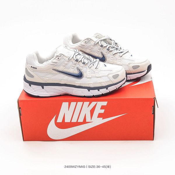 Nike P-6000 PremiumSailWolf Grey系列 2024新款男女生低幫復古老爹風休閒運動舒適慢跑鞋