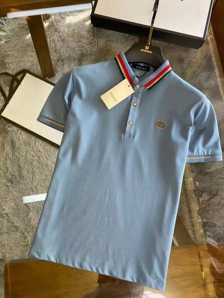 gucci polo衫 2021新款 古馳翻領短袖polo衫 MG0322款