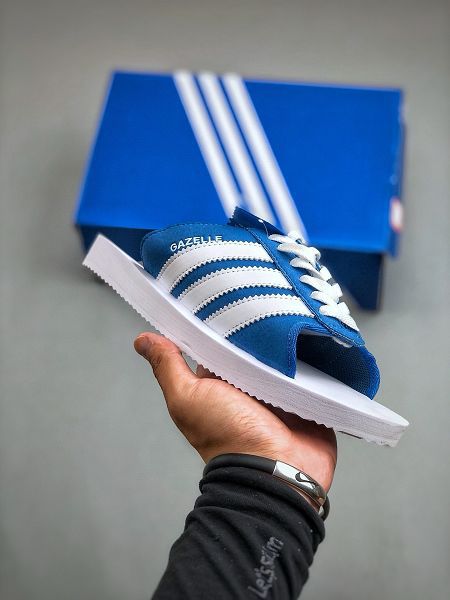 Adidas originals GAZELLE BEACH 2024新款男女鞋 舒適百搭沙灘涼鞋