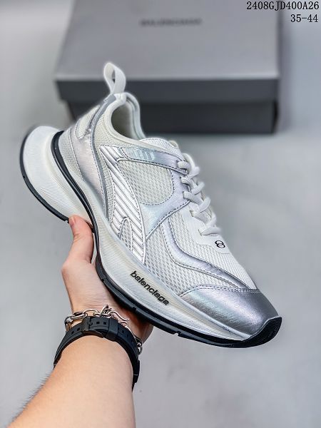 BALENCIAGA 3XL Sneakers 3+系列 2024男女生低幫復古闊型底姥爹風潮流百搭休閒慢跑鞋