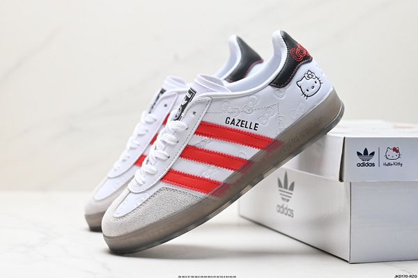 adidas Originals Gazelle INdoor 2024新款男女生三葉草休閒防滑耐磨低幫板鞋