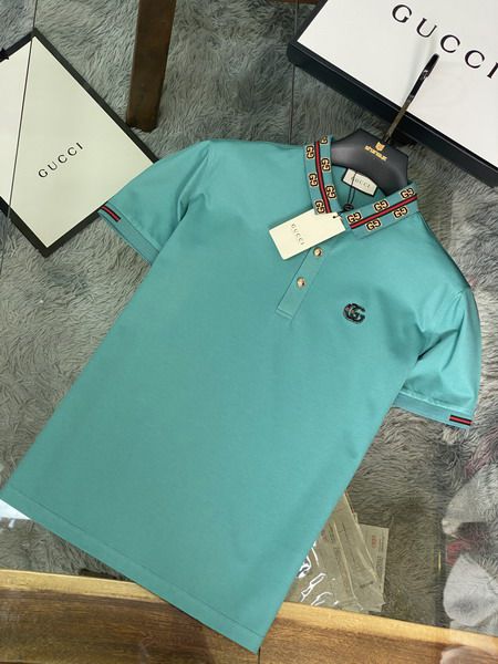 gucci polo衫 2021新款 古馳翻領短袖polo衫 MG0320款