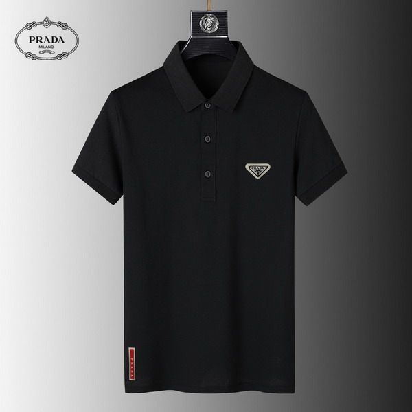 prada polo衫 2022新款 普拉達高品質翻領短袖polo衫 MG0329-8款