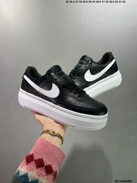 Nike Court Vision Alta LTR Low 2024新款男女生學院視覺阿爾塔系列鬆糕休閒運動皮革厚底板鞋