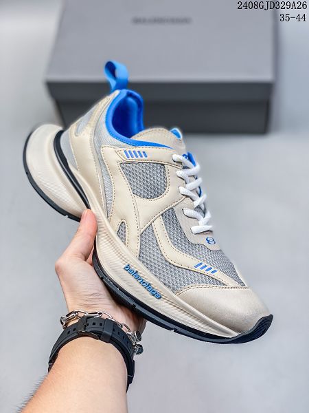 BALENCIAGA 3XL Sneakers 3+系列 2024男女生低幫復古闊型底姥爹風潮流百搭休閒慢跑鞋