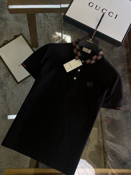 gucci polo衫 2021新款 古馳翻領短袖polo衫 MG0320款