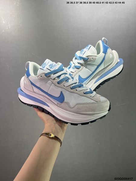 Sacai x Nike VaporWaffle 聯名款 華夫3.0 潮流休閒增高運動鞋 2024新款情侶鞋