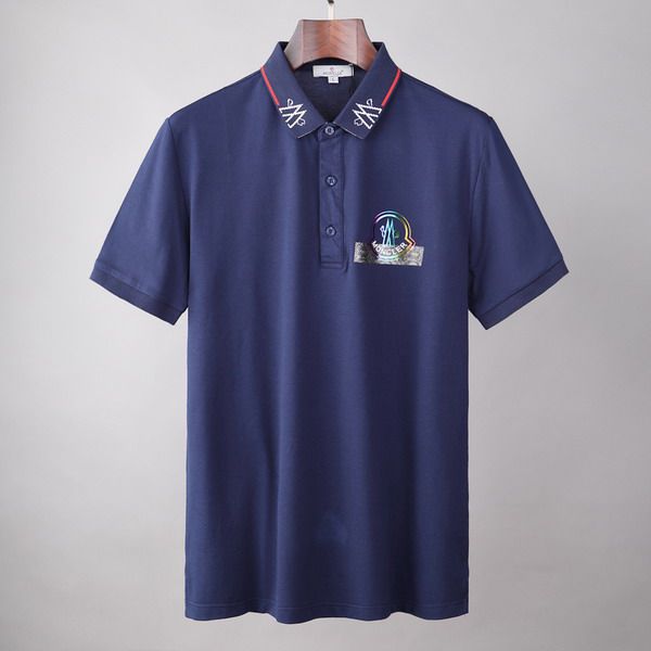 moncler polo衫 2021新款 蒙口翻領短袖polo衫 MG0318款