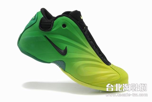 Nike air flightposite 綠黃色小盔甲 全新配色運動鞋