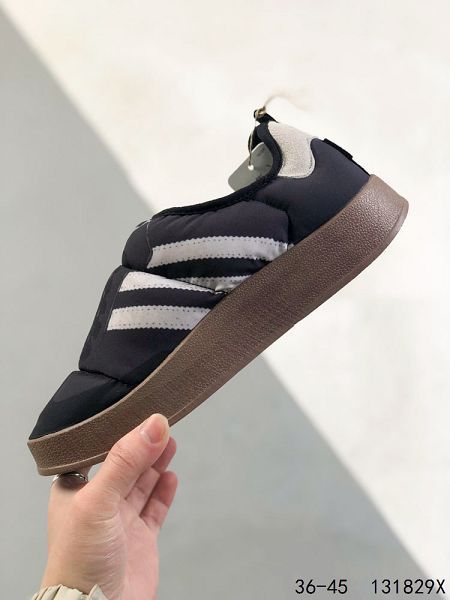 Adidas PUFFYLETTE保暖一腳蹬 2024全新男女款休閒運動泡芙鞋