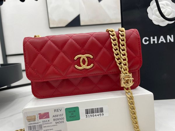 chanel包包 香奈兒2022新款手提包 DSA68107可調節金球單肩斜挎包