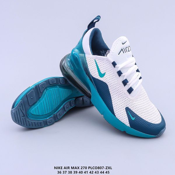 Nike Air Max 270 2021新款 3M反光滿天星鞋面男女款網面透氣半掌氣墊跑步鞋