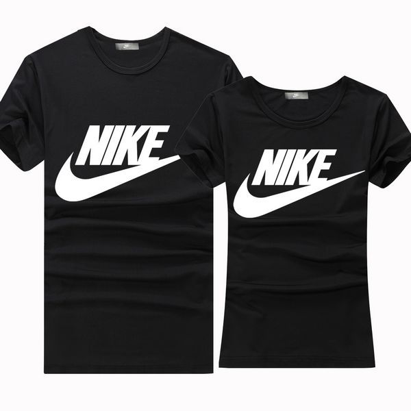 nike衣服 2016潮流新款 白色大logo纯色简约时尚情侣圆