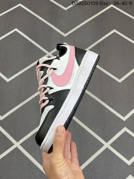 Nike Court Borough Low 2（GS）小空軍 低幫百搭透氣休閒運動板鞋女鞋