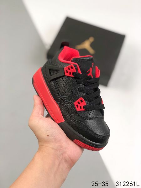 Nike Air Jordan 4 Retro 2021新款 喬丹4代經典童款籃球鞋