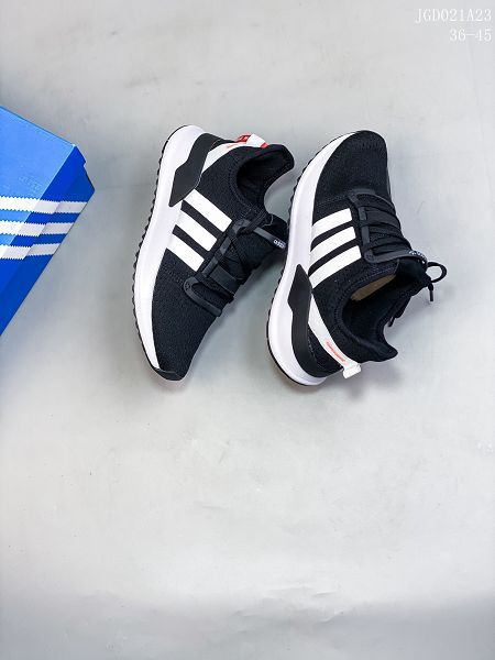 Adidas X PLR 2022新款 編織皮革男女款慢跑鞋