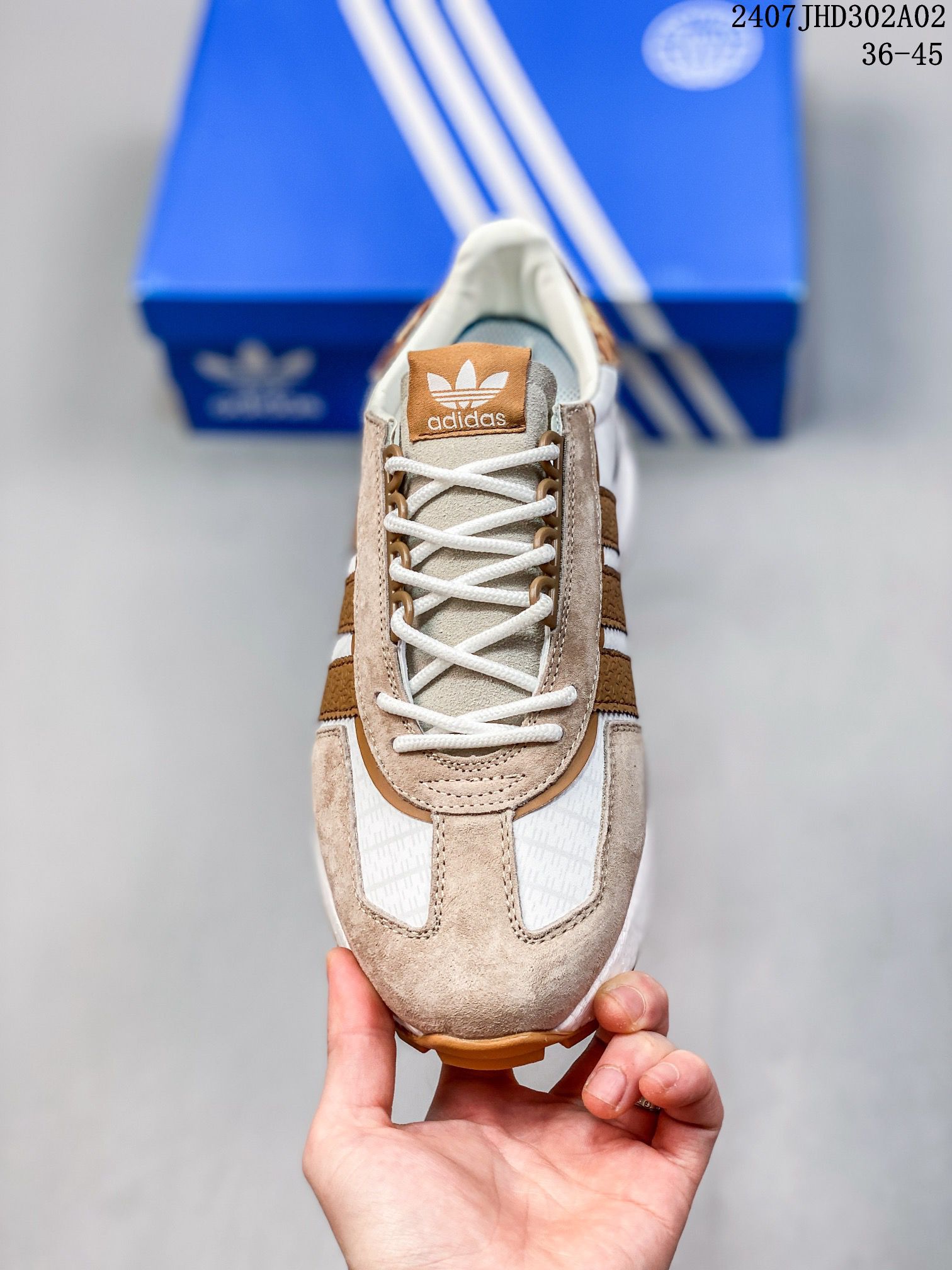 Adidas Originals Retropy Boost E5系列復古賽車原型一代系列 2024新款情侣鞋 爆米花緩震休閒運動慢跑鞋