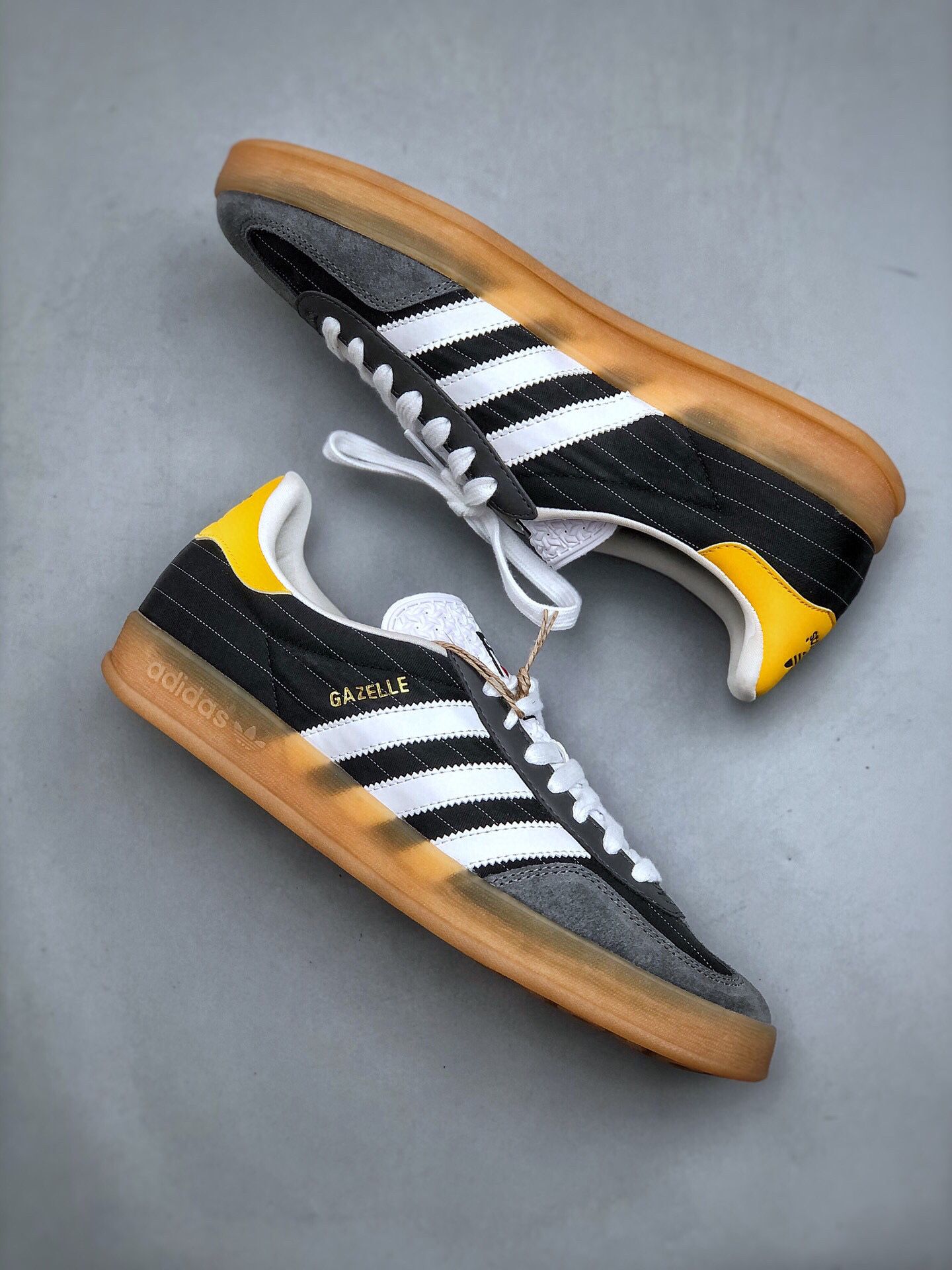 Adidas Originals Gazelle Indoor 2024新款男女復古休閒防滑耐磨低幫板鞋