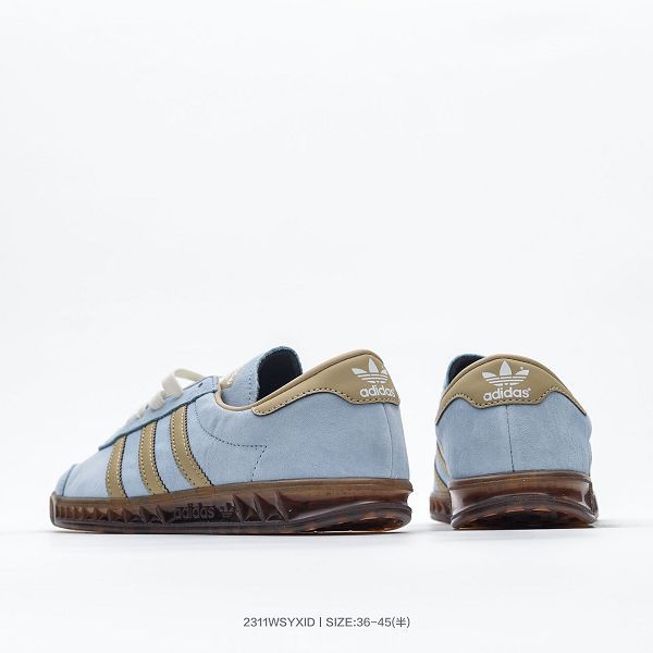 Adidas Originals State Series IL 狀態系列 2023全新男女款麂皮淺藍棕焦糖底板鞋