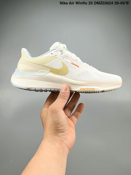 Nike Air Zoom Winflo 25 網透面氣 訓跑練步鞋 2024新款情侶鞋