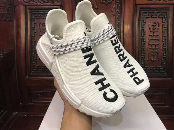 adidas human race nmd 2018新款 菲董联名款网面情侣