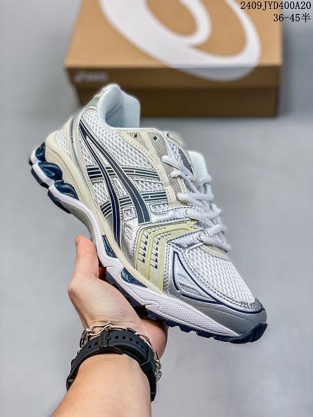 Asics Gel-Kayano 14 2024男女生運動休閒透氣專業緩震慢跑鞋