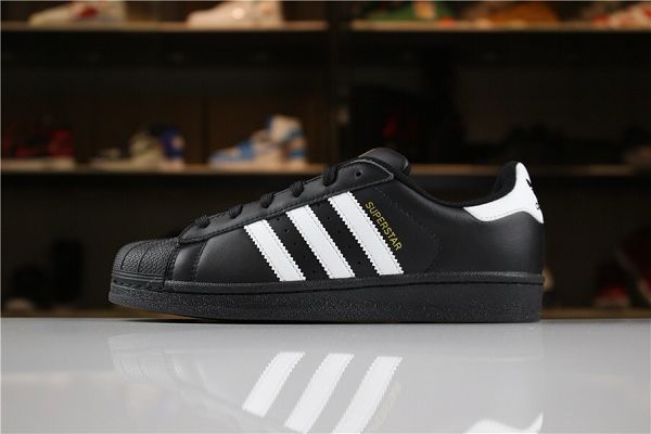 Adidas Originals SuperstarBlackWhite 經典貝殼頭系列低幫百休閒板鞋 2024新款男女鞋