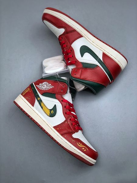Air Jordan 1 Mid AJ1 馬年限定 2025男女生新款中邦文化休閒板鞋
