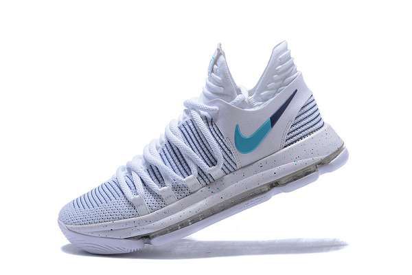 nike kd 10 2018新款 杜兰特10代运动男生篮球鞋 白断