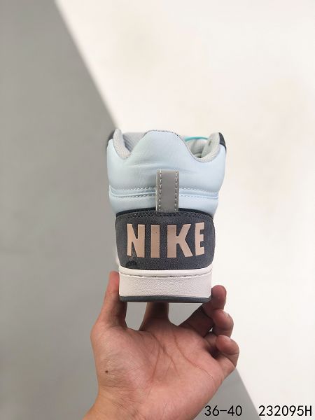 Nike Court Borough 2021新款 高幫女款百搭透氣休閑運動板鞋