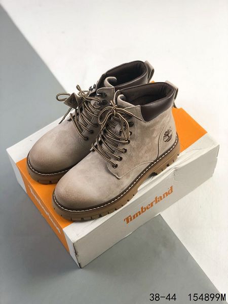 Timberland 2024男生天伯倫中高幫戶外休閒越野大黃靴