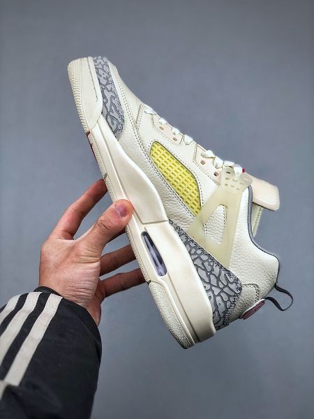 Air Jordan Spizike Low 合體元素復古白配色 2024全新男女款休閒籃球鞋