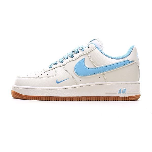 NIke Air Force 1 '07 Low 空軍一號 低幫運動鞋休閒鞋 2024新款男女生白藍色板鞋