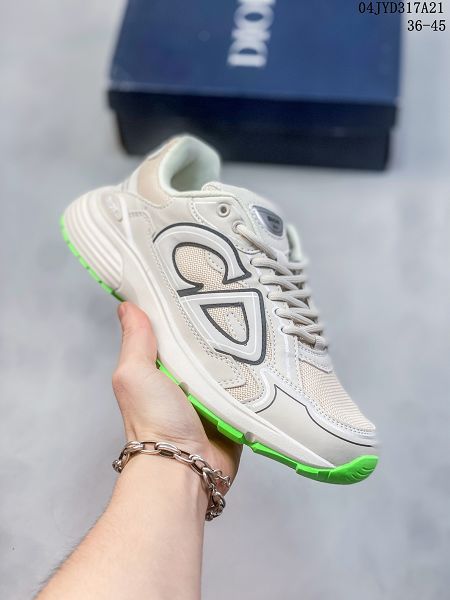 Dior B30 網眼織物 2024男款低幫運動休閒鞋