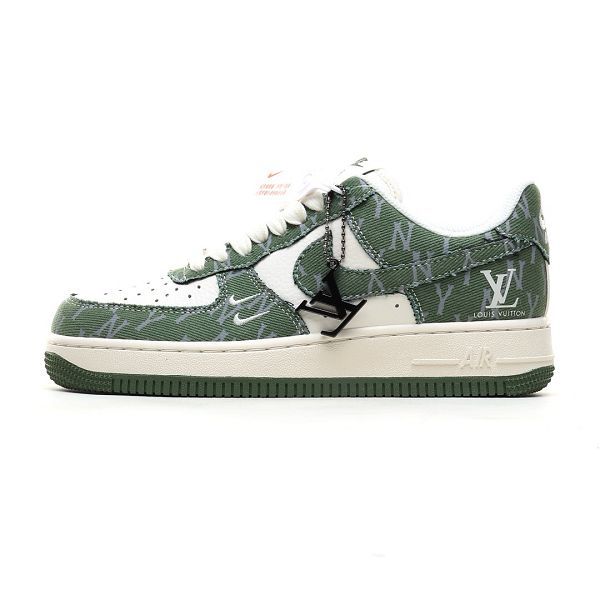 NIke Air Force 1 '07 Low LV聯名 荷葉綠色 2024男女空軍一號 低幫 運動鞋