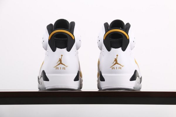 Air Jordan 6 Yellow Ochre 2024全新男女款白黃奧利奧籃球鞋