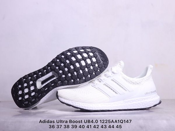 Adidas Ultra Boost UB4.0 2022新款 針織面爆米花緩震耐磨男女款跑步鞋