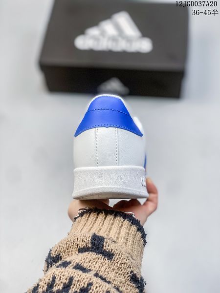 Adidas 2023年秋冬情侶款復古三條紋運動鞋休閒鞋