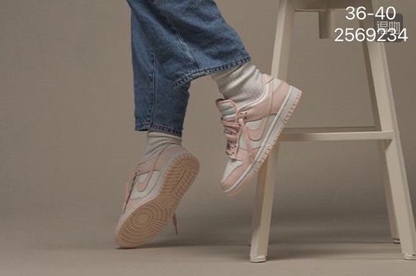 Nike Wmne SB Dunk LowOrange Pearl 2021新款 女生休閒滑板鞋 帶半碼