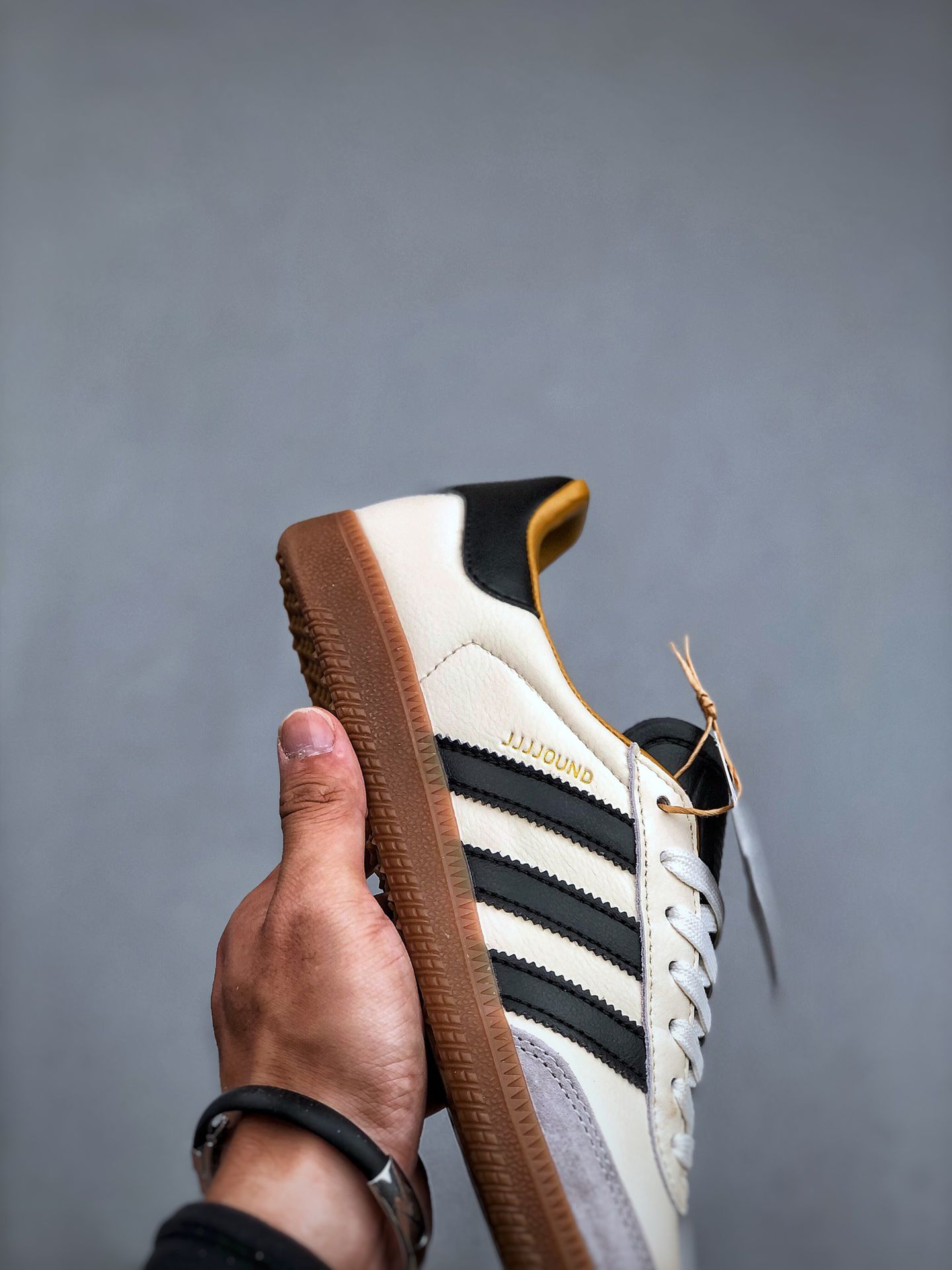 Adidas Originals Samba ClassicStudded Pack Black 2024新款情侶森巴舞系列低幫休閒運動板鞋