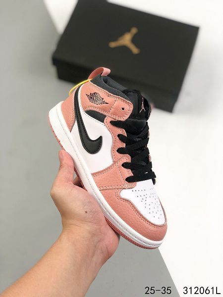 Nike Air Jordan 1 2021新款 喬丹1代潮流文化童款籃球鞋