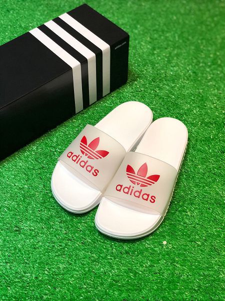 Adidas 2022新款 三葉草男女款沙灘拖鞋