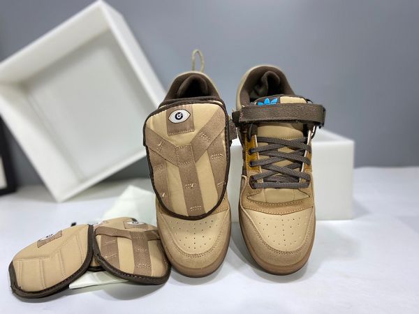 Bad Bunny x Adidas Forum Buckle Low 2021新款 聯名款男女生休閒板鞋
