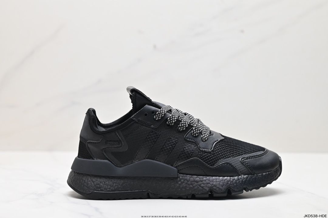 adidas 三葉草 NITE JOGGER 經典運動跑鞋 2024新款男女鞋夜行者