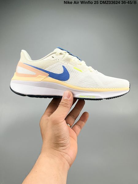Nike Air Zoom Winflo 25 網透面氣 訓跑練步鞋 2024新款情侶鞋