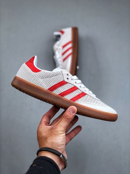 Adidas Originals Samba Vegan OG SPD桑巴舞系列低幫休閒運動板鞋 2024新款男女鞋