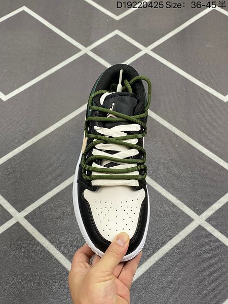 Nike Air Jordan1 Low 一代 解構綁帶低幫經典男女款運動籃球鞋
